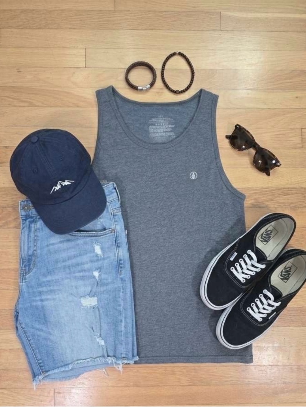 Volcom Men’s Heather Gray Tank Top
